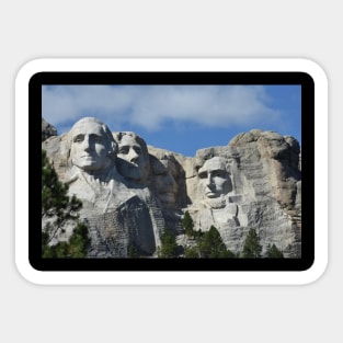 Mount Rushmore Sticker